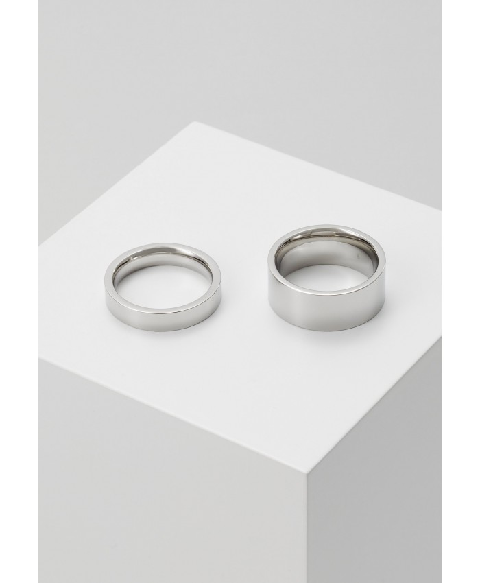 Women's Accessories Rings | Vitaly GRIP UNISEX SET - Ring - silver-coloured VIG54L00H-D12