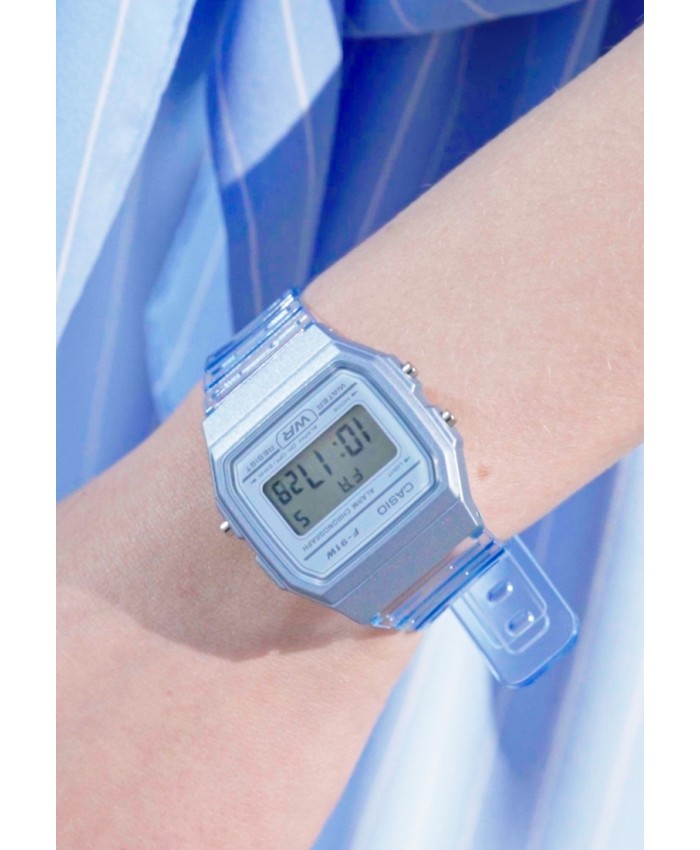 Women's Accessories Watches | Casio F-91WS-2EF - Digital watch - blue C1551M02Q-K11