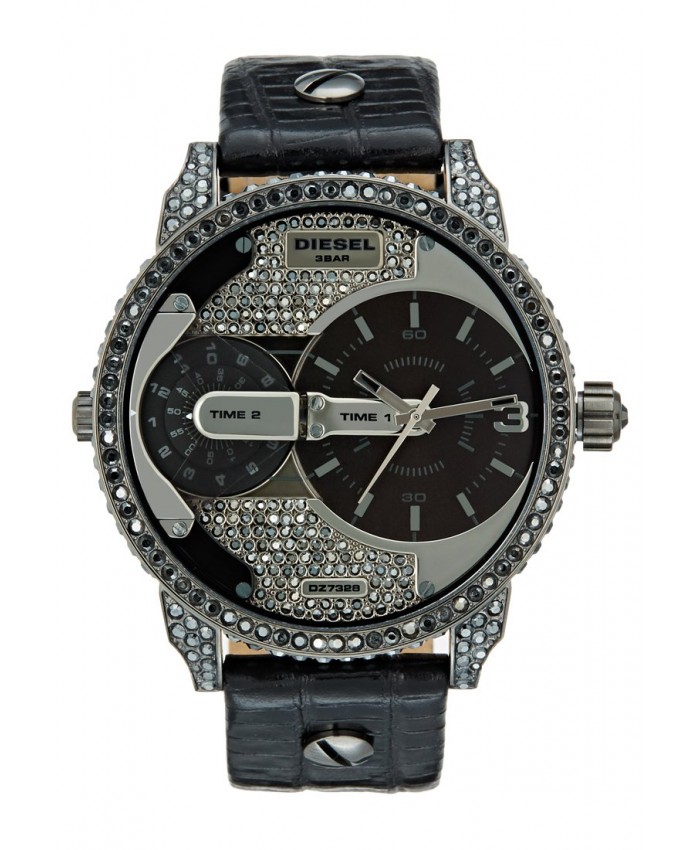 Women's Accessories Watches | Diesel MD RD GUN BLK ST - Watch - schwarz/black DI151M002-Q11