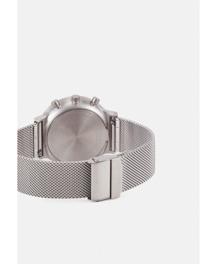 Women's Accessories Watches | Skagen ANCHER UNISEX - Chronograph watch - silver-coloured 2SK54M008-D11
