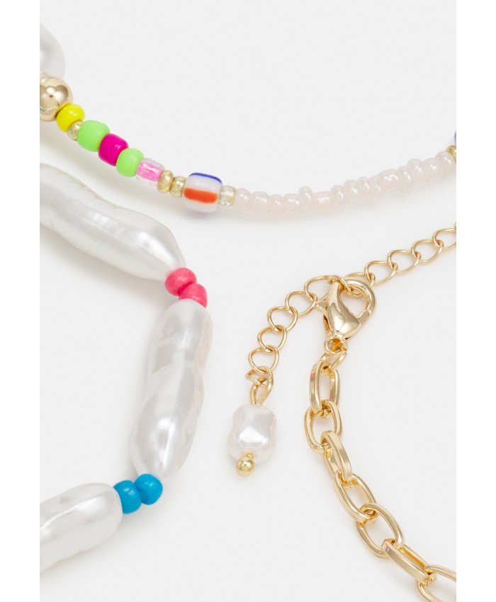 Women's Accessories Bracelets | Fire & Glory FLOT BRACELET 3 PACK - Bracelet - gold-coloured/multi/gold-coloured F0P51L06Z-F11