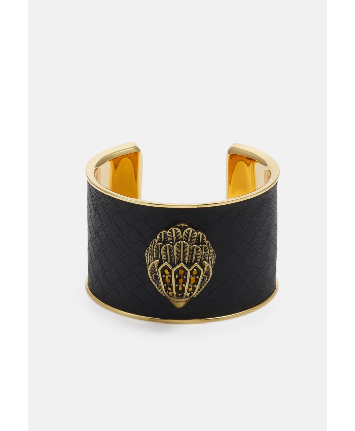 Women's Accessories Bracelets | Kurt Geiger London EAGLE XL STATEMENT CUFF - Bracelet - gold-coloured/black KU051L00S-T11