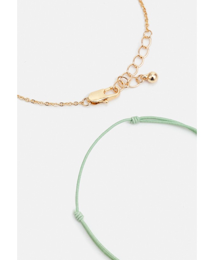 Women's Accessories Bracelets | Pieces PCOLVA BRACELET 3 PACK - Bracelet - gold-coloured PE351L1E7-F11