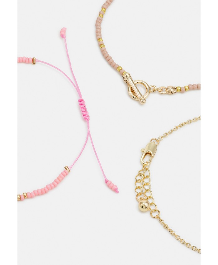 Women's Accessories Bracelets | Pieces PCSINNA BRACELET 4 PACK - Bracelet - gold-coloured PE351L1MH-F11