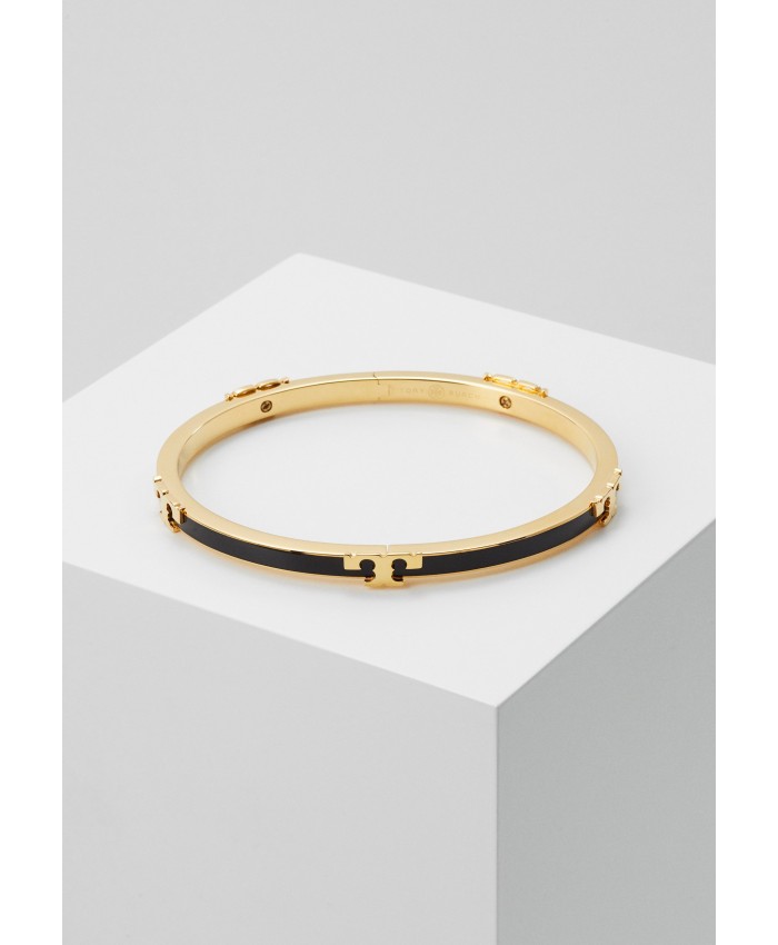 Women's Accessories Bracelets | Tory Burch SERIF STACKABLE BRACELET - Bracelet - gold-coloured/black/gold-coloured T0751L036-Q11