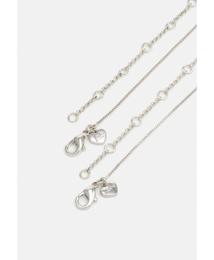Women's Accessories Necklaces | ALDO BEAUCERONEE 2 PACK - Necklace - clear/silver-coloured A0151L0V8-D11