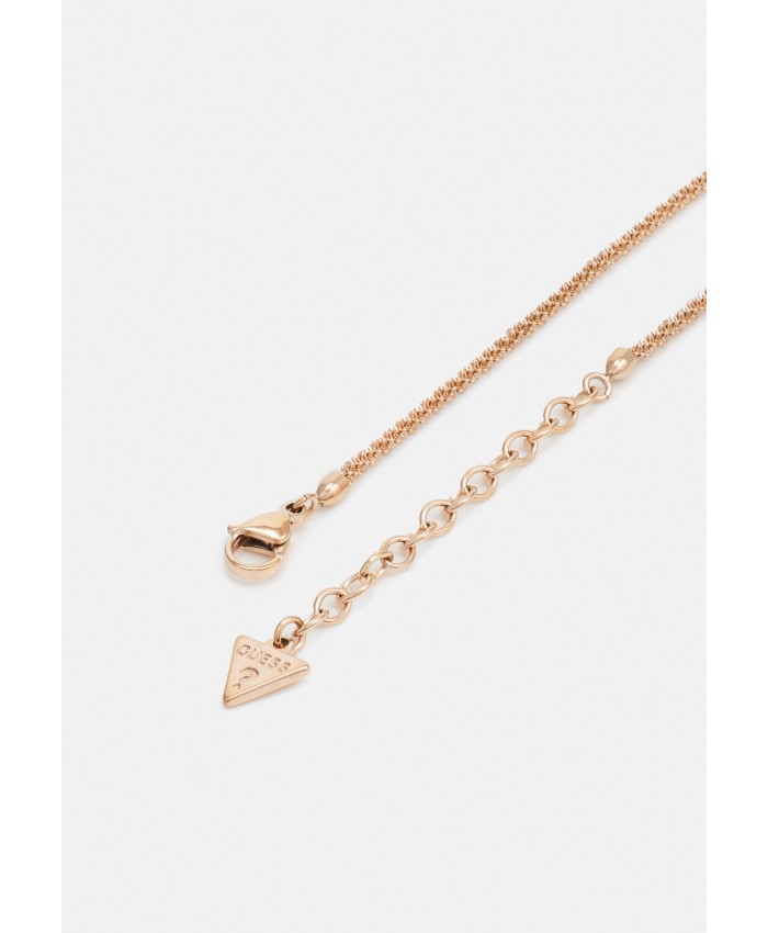 Women's Accessories Necklaces | Guess LOGO POWER - Necklace - rosegold-coloured/rose gold-coloured GU151L0OI-F12