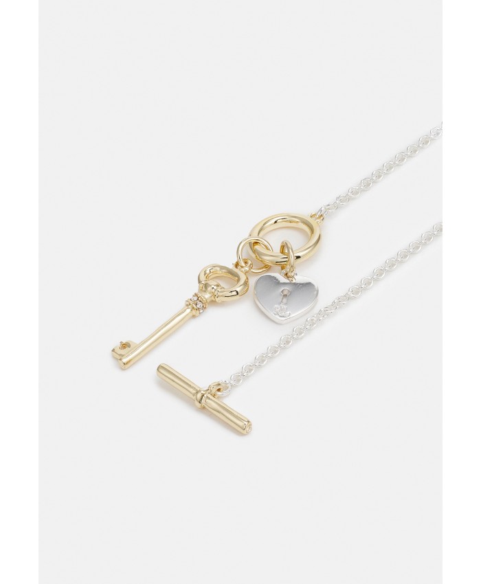 Women's Accessories Necklaces | Lauren Ralph Lauren KEY LOCKPENDANT - Necklace - silver-coloured L4251L089-D11
