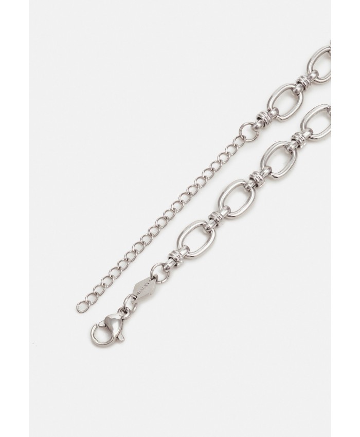 Women's Accessories Necklaces | Nialaya SMALL ROUND LINK CHAIN NECKLACE UNISEX - Necklace - silver-coloured NIK54L01H-D11