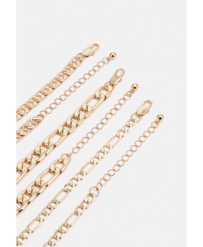 Women's Accessories Necklaces | Pieces PCFAKIRA COMBI NECKLACE 3-Pack - Necklace - gold colour/gold-coloured PE351L125-F11