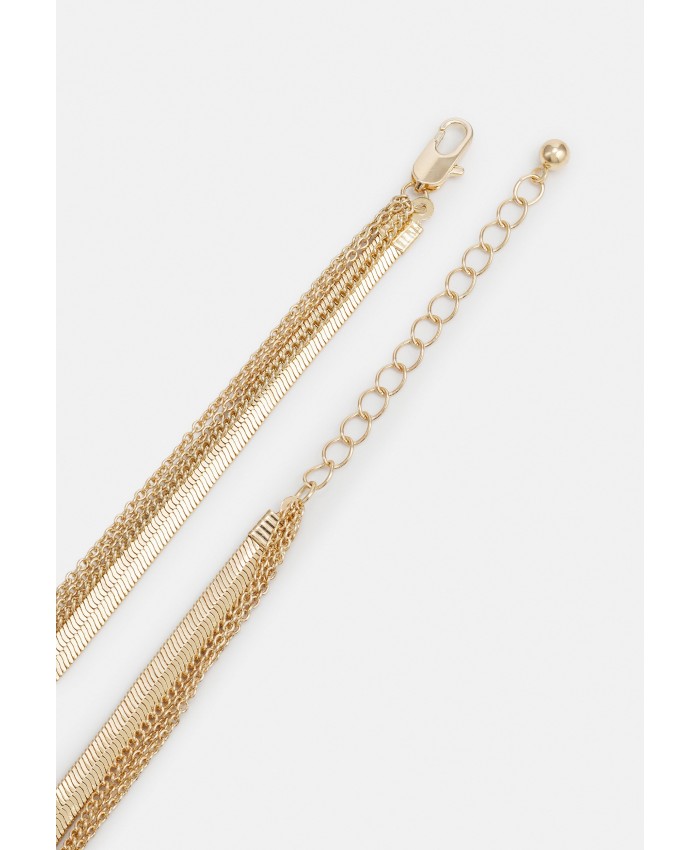 Women's Accessories Necklaces | Pieces PCMAJ COMBI NECKLACE - Necklace - gold-coloured/multi/gold-coloured PE351L1LZ-F11