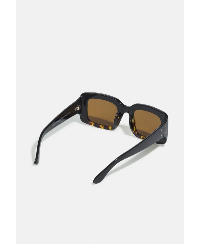 Women's Accessories Sunglasses | Pilgrim PAYTON CHUNKY ANGULAR CUT SUNGLASSES - Sunglasses - brown PI851K01G-O11
