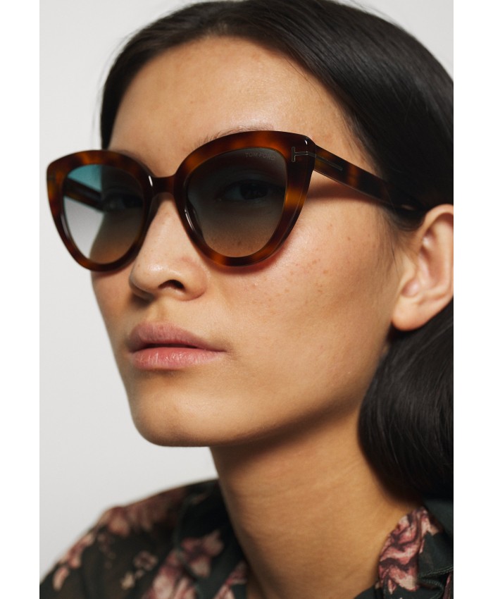 Women's Accessories Sunglasses | Tom Ford Sunglasses - blonde havana/green/brown 2TO51K02H-O11