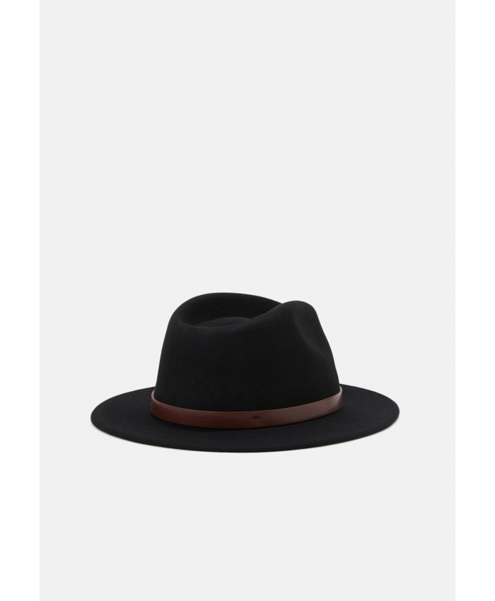 Women's Accessories Hats & Caps | Brixton MESSER FEDORA UNISEX - Hat - black B5154R00P-Q11